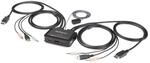 StarTech DisplayPort KVM Switch, 2 Port, 4K 60Hz DP 1.2, USB Powered, 1 |...