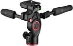 Manfrotto Befree 3-Way Live Stativkopf, Aluminium Fluid-Kopf f&uuml;r Foto- und
