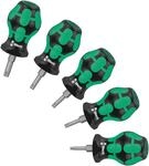 Wera '05008876001 Stubby Set TX 1 Schraubendreher-Satz, 5-teilig