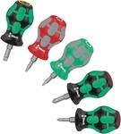 Wera '05008872001 Set 3 Stubby Schraubendreher-Satz, 5-teilig