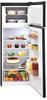 Respekta Retro-Kühlschrank mit Gefrierfach/in schwarz / 145 x 54 cm / 213 L