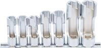 BGS Spezial-Steckschl&uuml;ssel-Einsatz-Satz - 3/8" - SW 10-19 mm - 7-tlg.