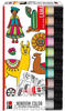 Marabu 0406000000126 - Window Color fun & fancy, Lama, Transparentfarbe auf
