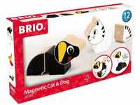 BRIO 30269 - Magnet-Tiere Hund und Katze