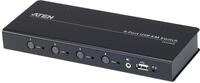 ATEN 4 Port USB KM Switch Boundless KVM-Umschalter 4-Port RJ-45