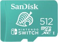 SanDisk microSDXC UHS-I Speicherkarte f&uuml;r Nintendo Switch 512 GB (U3, Class 10, 100