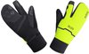 GORE WEAR Thermo Split Handschuhe, GORE-TEX INFINIUM, 9, Schwarz/Neon-Gelb