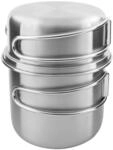 Tatonka Handle Mug 500 ml Set &ndash; Becherset aus rostfreiem Edelstahl bestehend aus