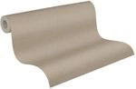 A.S. Cr&eacute;ation Vliestapete Strukturtapete - Uni Tapete 306893 in Beige -...