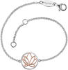 Engelsrufer Damen-Armband mit Lotus Blumen Motiv Anhänger, verziert mit...