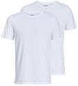 JACK & JONES Male T-Shirt 2er-Pack Einfarbig T-Shirt