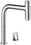 hansgrohe K&uuml;chenarmatur Select 2-Loch mit Schlauchbox (Wasserhahn K&uuml;che 110&deg;...