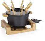 Princess Fondue-Set 1,5 L f&uuml;r 8 Personen &ndash; Bambus-Design,...