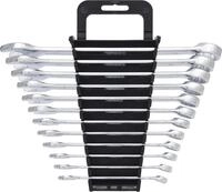 KS Tools 517.0052 CLASSIC Ringmaulschl&uuml;ssel-Satz, abgewinkelt, 12-tlg. 8-19mm
