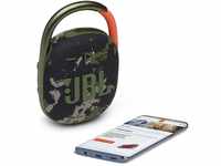 JBL CLIP 4 Bluetooth Lautsprecher in Camouflage – Wasserdichte, tragbare Musikbox