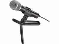 Audio-Technica 2100x-USB Streaming-/Podcast-mikrofon Schwarz