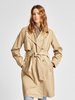 Damen SELECTED Eleganter Trench Coat | Basic Übergang Mantel | Zweireihige...