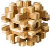 Fridolin 3D-Puzzle Magic Blocks aus Bambus, IQ-Test/Brainteaser