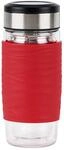 Emsa N20804 Tea Mug Teebecher aus doppelwandigem Glas, 0,4 Liter,...