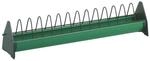 Kerbl Hobbyfarming Gefl&uuml;gel-Futtertrog | Gr&uuml;n/Schwarz, 50 &times; 10 cm, Original