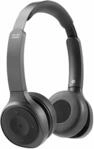 Cisco Headset 730, kabelloses Dual-On-Ear-Bluetooth-Headset mit Etui,