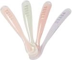 B&Eacute;ABA - Baby L&ouml;ffel - 4er-Set - Silikonl&ouml;ffel - F&uuml;tterl&ouml;ffel - Erste Mahlzeit