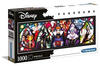 Clementoni 39516 Disney Villains – Puzzle 1000 Teile, Panorama Puzzle, buntes