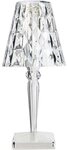 Kartell Big Battery, Table Lamp, Glasklar, Direktstromversorgung