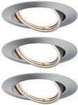 Paulmann Einbauleuchte LED Coin Base rund 5W Eisen IP23 spr&uuml;hwassergesch&uuml;tzt