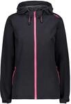CMP Damen Regenjacke Woman Rain Jacket Fix Hood
