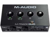 M-Audio M-Track Duo – USB Audio Interface für Aufnahmen, Streaming und...