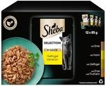 Sheba Selection in Sauce Katzennahrung &ndash; Katzenfutter in 48 Portionsbeuteln &ndash;