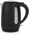Princess Black Steel Wasserkocher - 1,7 Liter Fassungsverm&ouml;gen, 2200 Watt,...