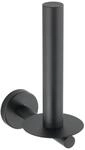 WENKO Ersatzrollenhalter Mod. Bosio Black, Wandhalter f&uuml;r Toilettenpapier aus