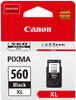 Canon Originaltinte PG-560XL, Größe XL, Schwarz, Recyclebare Verpackung