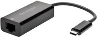 Kensington CA1100E USB-C auf Ethernet-Adapter, Thunderbolt 3, RJ-45-Buchse,...