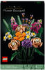 LEGO Icons Blumenstrauß, Künstliche Blumen, Set für Erwachsene, Home Deko,