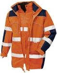 teXXor Warnschutz-Parka Toronto wasserdichte, winddichte Arbeitsjacke, M,...