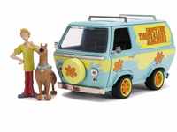 Jada Toys 253255024 Scooby Doo Mystery Machine – 1:24, Modellauto als