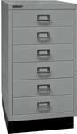 BISLEY MultiDrawer, 29er Serie mit Sockel, DIN A3, 6 Schubladen, Metall, 355...