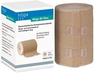 H&ouml;ga Bi-Flex Sportbinde,dauerelastische Kompressionsbinde l&auml;ngs- und quer...