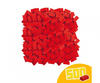Simba 104118922 - Blox, 500 rote Bausteine für Kinder ab 3 Jahren, 8er Steine,...