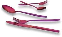 ECHTWERK Tafelbesteck Positano, Besteck-Set, Purple Red Edition, 30-teilig,...