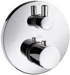 AXOR Uno Unterputz Thermostat mit Ab- und Umstellventil, Chrom