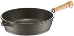 Berndes Schmorpfanne Bonanza 24 cm, Induktion, hoher Rand, Pfanne mit 3-lagiger