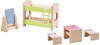 HABA 303836 - Little Friends – Puppenhaus-Möbel Kinderzimmer für...