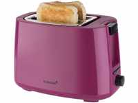 Korona 21134 Toaster | 2-Scheiben-Toaster mit Brötchenaufsatz | Auftau- und
