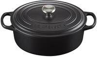 Le Creuset Signature Gusseisen-Br&auml;ter mit Deckel, &Oslash; 27 cm, Oval, F&uuml;r alle