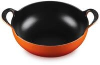 Le Creuset Balti Dish aus Gusseisen, 24 cm, 2,7 Liter, Ofenrot, 20142240900460