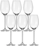 Leonardo Cheers Wei&szlig;wein-Gl&auml;ser 6er Set, sp&uuml;lmaschinenfeste Wein-Gl&auml;ser,